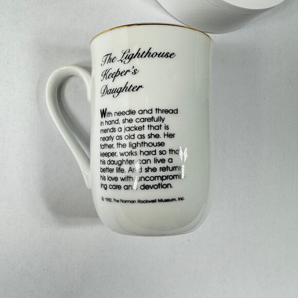 Norman Rockwell Museum Collection 4-Piece Mug Set Featuring Timeless Scenes - Picture 8 of 16